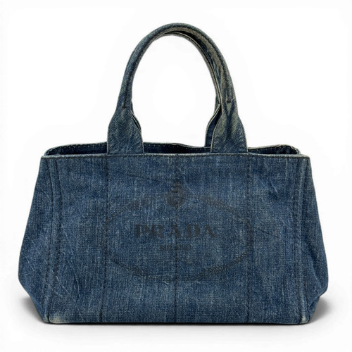 Sac main prada milano denim - main,