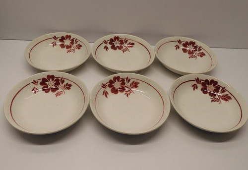 Assiettes creuses - *6,