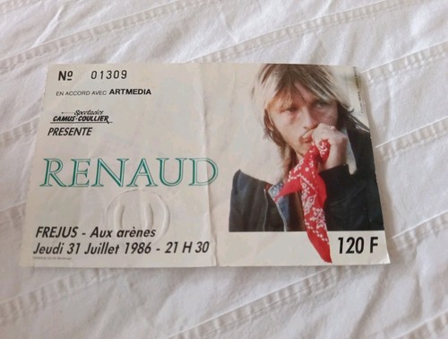 Billet ticket concert de - ticket,