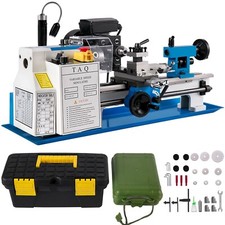 Mini Tour Fraisage 50-2500RPM bois Métaux 550W Electronique Professionnel