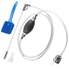 Aspirateur Aquarium Changer leau Kit Pompe pour Nettoyage Aquarium avec 1 Bro...