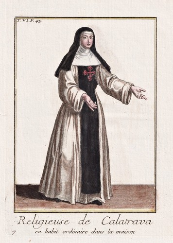 Costume nonne calatrava - de,