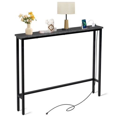 Console table with - console,