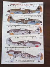 Décalcomanies Maquette Avion