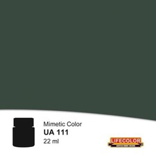 Peinture maquette Pot lifecolor UA111 vert olive foncé