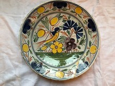 PLAT EN FAIENCE DE DELFT DECOR