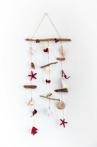 Suspension décorative bois - suspension,