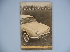 carnet fascicule RENAULT
