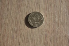 Pièces de monnaie 2 francs -  Semeuse - République française - 1981