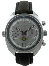 Poljot Sturmanskie Remontage Manuel Chronographe Hommes Avec Plancher, Travaux