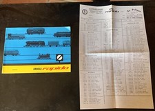 CATALOGUE ARNOLD RAPIDO  1962-63 en français. Ecartement 9mm