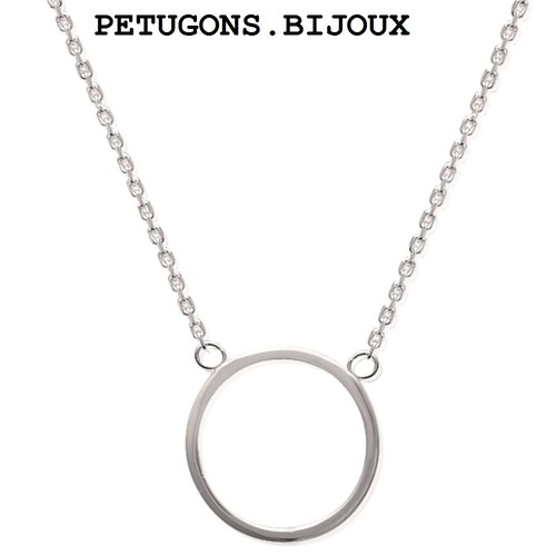 Collier pendentif cercle 20mm - cercle,