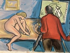 Lithographie Litho Antoine