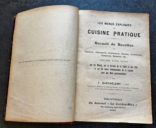 Les menus expliqués - , de