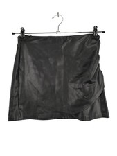 ZARA Jupe en cuir synthétique