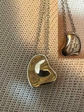 Collier pendentif plein cœur