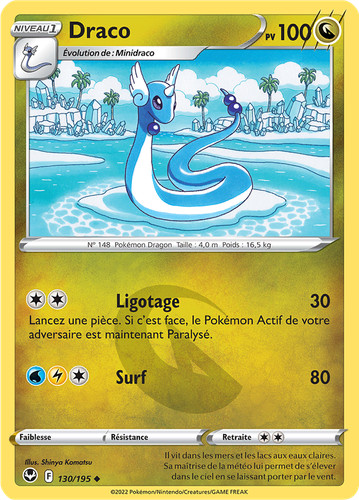 Carte pokémon draco - carte,
