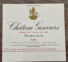 Étiquette de Château