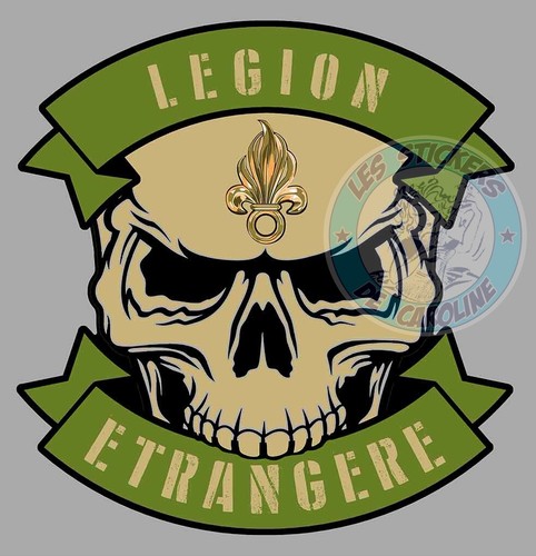 Sticker legion etrangere skull - etrangere,