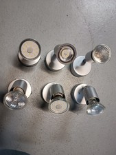 LOT 6 MINI SPOT ORIENTABLE 360* 230V AMPOULE GU5.3 LED ET HALOGÈNE