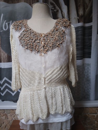 Superbe cardigan angora - , anny