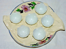 TROMPE L'OEIL ASSIETTE A OEUFS