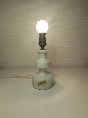 Pied lampe albâtre - lampe,