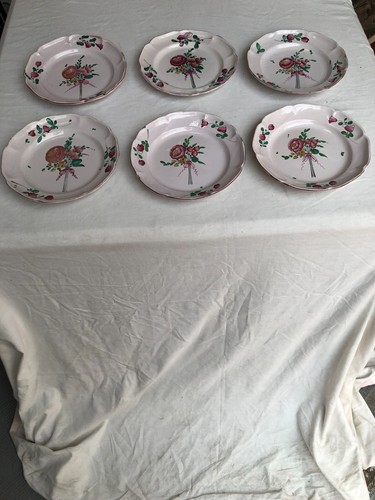 Suite assiettes faience - suite,