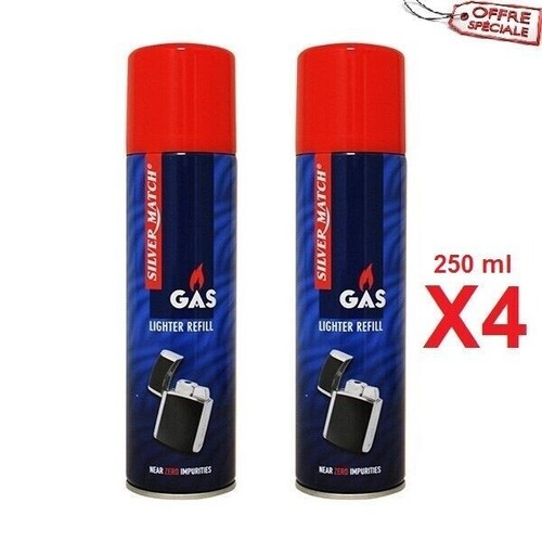 Recharge gaz butane 250ml - butane,