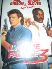 kt7 VHS L'ARME FATALE 3 avec MEL GIBSON et Danny GLOVER