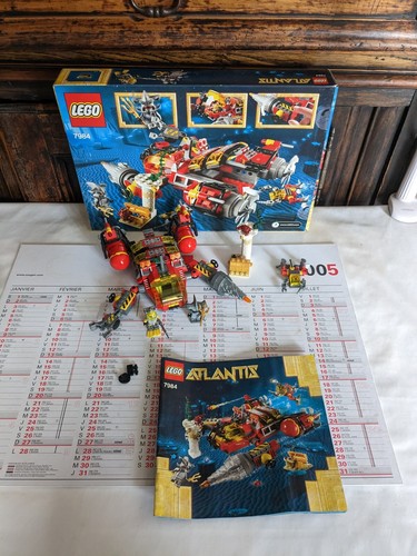 Lego atlantis 7984 complet - atlantis,