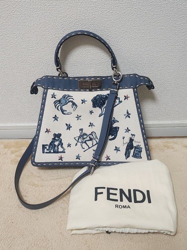 Sac main fendi peekaboo - sac,