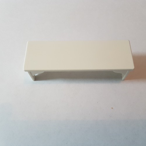 Longue table basse blanche - longue,