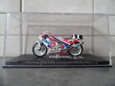 MOTO HONDA RS 125 LORIS CAPIROSSI GRAND PRIX 1991 1:24