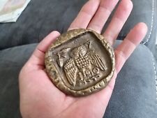 Grande Monnaie grecque Antique Athènes Tétradrachme à La Chouette Bronze 