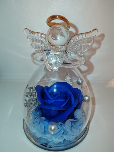 Décoration ange verre - en,