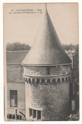 Cpa vaucouleurs tour - cpa,