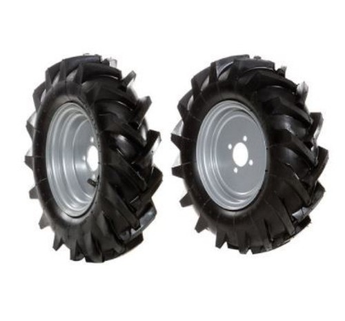 Paire roues caoutchouc - paire, de