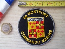 forces spéciales écusson commando marine de Montfort élite garnison Lorient