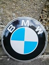 Plaque émaillée Automobile BMW SERVICE Enamel Sign no mercedes audi
