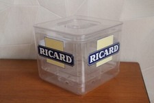 RICARD / ANCIEN BAC A GLACE glaçons AVEC ANCIEN LOGO RICARD / OCCASION