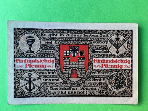 Pfennigs billet banque - 75,