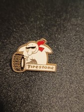 Pin's Firestone Avec Bonhomme