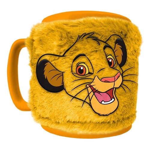 Disney mug fuzzy roi lion - fuzzy,