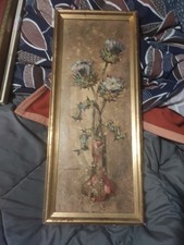 ancien tableau huile sur toile