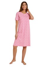 Chemise de Nuit à Manches
