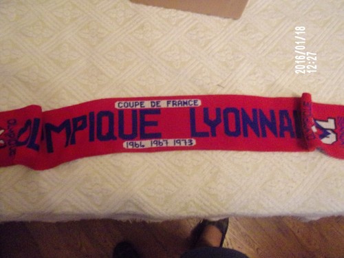Echarpe olympique lyonnais - echarpe,