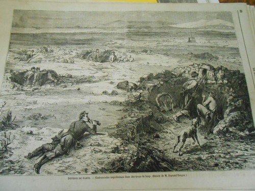 Gravure 1861 défense de - gravure,