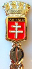PETITE CUILLERE DE COLLECTION SPOON EMAIL - SAINT OMER BLASON