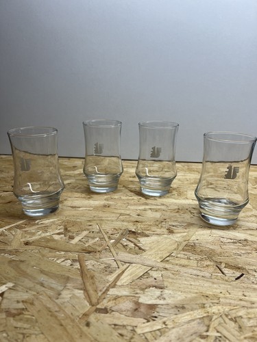 Lot verres logo écureuil - 4,